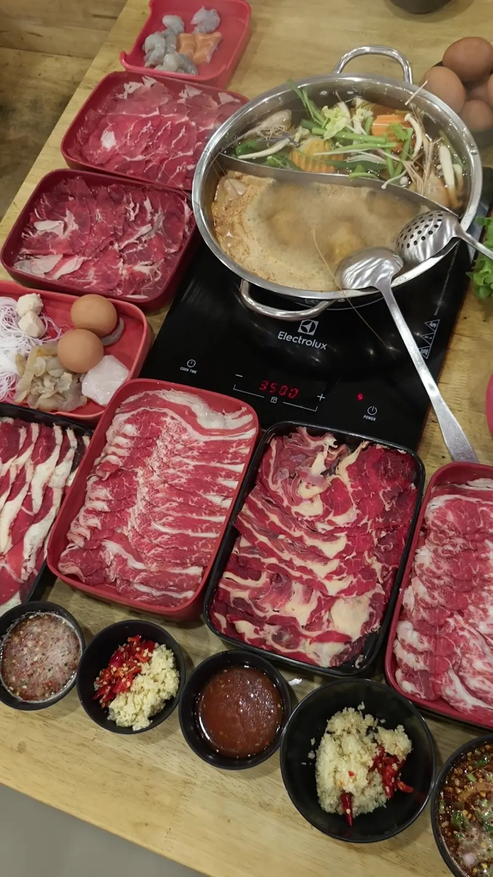 makan shabu buffet halal