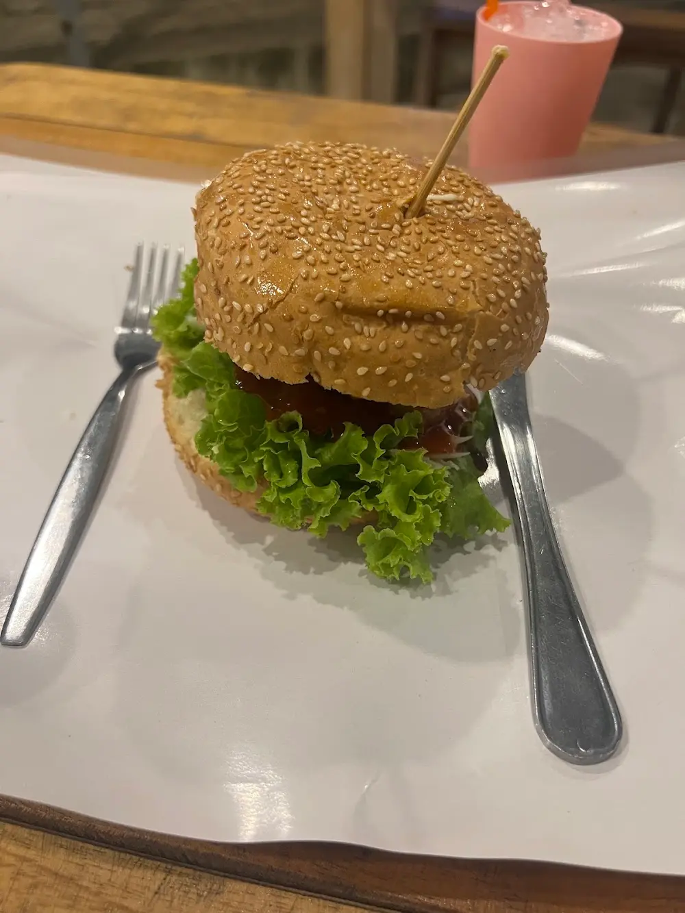 Burger halal chaweng