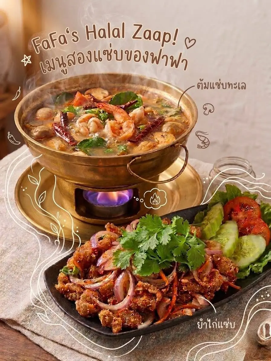 FaFa Halal Bangkok ฟาฟาฮาลาลบางกอก 清真餐厅