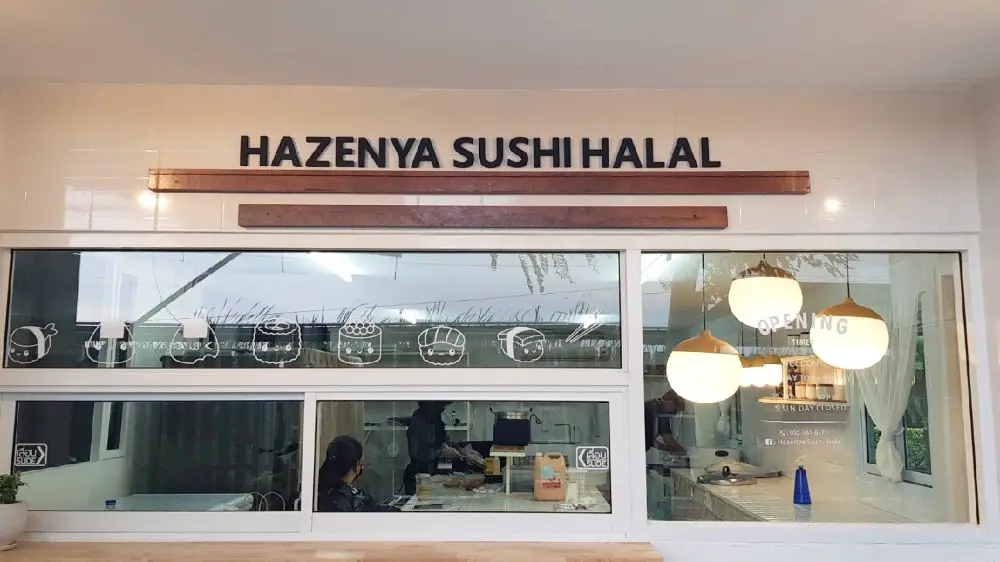Hazenya Sushi Halal ซูชิอร่อยส่งฟรี
