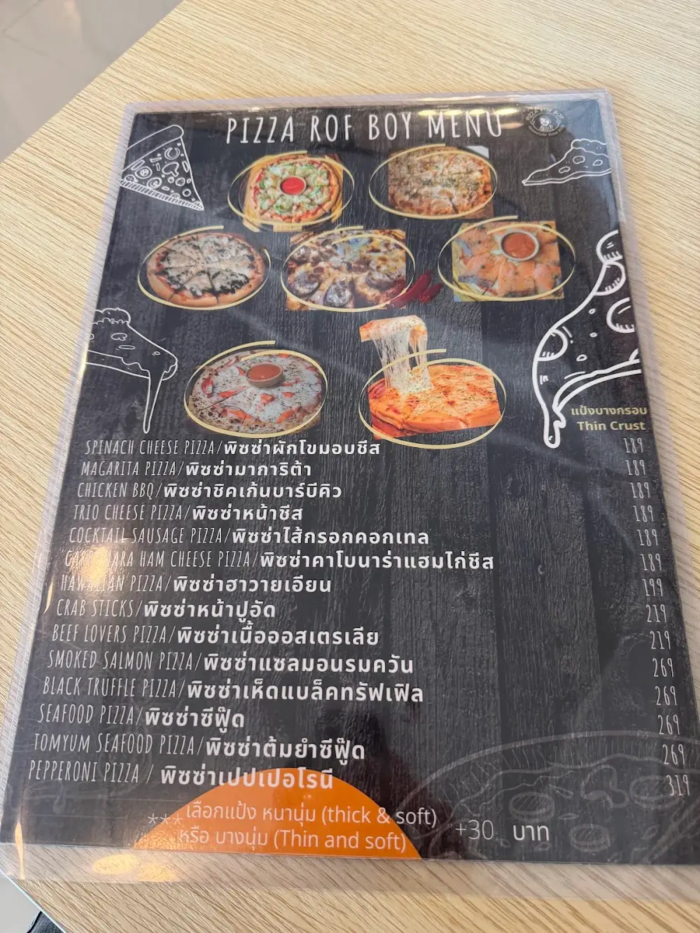 Pizza RofBoy Pattaya (halal)